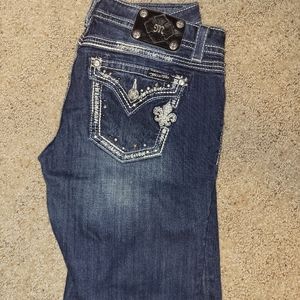 Miss Me Bermuda shorts